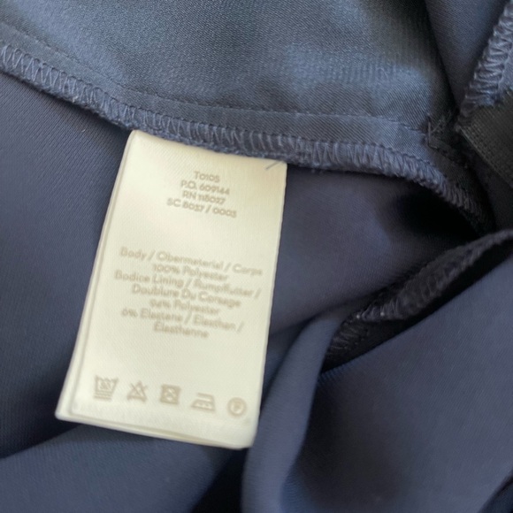 Boden Clarissa Sleeveless Wide Leg Jumpsuit Navy Blue - Picture 7 of 7